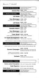   FESTIVAL D'ÉTÉ, 1999   , page 14