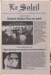Le Soleil de Colombie-Britannique, July 15, 1994, page 1