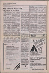 Le Soleil de Colombie, February 9, 1990, page 6