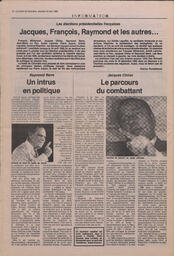 Le Soleil de Colombie, April 22, 1988, page 18