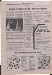Le Soleil de Colombie, November 8, 1991, page 12