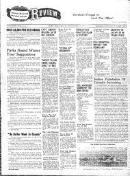 Saanich Peninsula And Gulf Islands Review Wed, March 15, 1944 (Page 1)