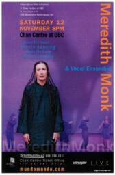 Meredith Monk Flyer