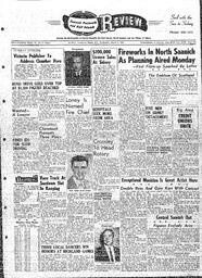 Saanich Peninsula And Gulf Islands Review Wed, March 9, 1966 (Page 1)