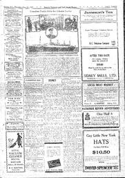 Saanich Peninsula And Gulf Islands Review Thu, August 25, 1927 (Page 3)
