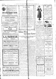 Sidney And Islands Review Thu, September 2, 1920 (Page 2)