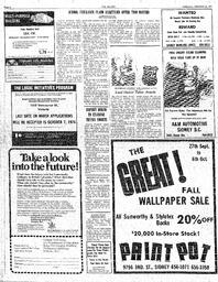 The Sidney Review Wed, September 25, 1974 (Page 8)