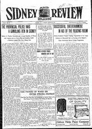 Sidney And Islands Review Fri, March 20, 1914 (Page 1)