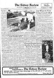The Sidney Review Wed, December 6, 1978 (Page 1)