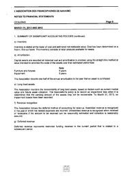   ÉTATS FINANCIERS - EN, 2013-2014   , page 8
