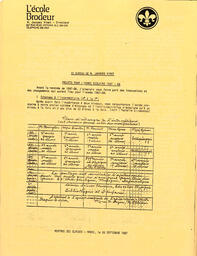   LE PHARE, 1987   , page 16