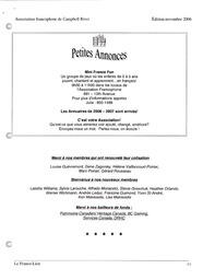   LE FRANCO-LIEN, 2006   , page 11