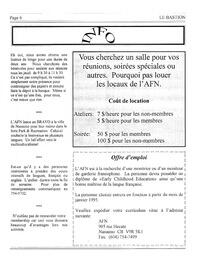  LE BASTION DE NANAIMO, 1994   , page 6