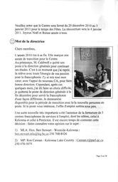  L'ANSE-AU-SABLE, 2010   , page 2