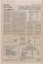 Le Soleil de Colombie-Britannique, April 21, 1995, page 4