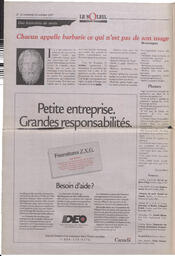 Le Soleil de Colombie-Britannique, October 24, 1997, page 2