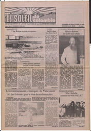 Le Soleil de Colombie, March 18, 1983, page 1