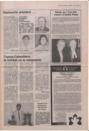 Le Soleil de Colombie, July 13, 1990, page 5