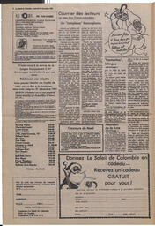 Le Soleil de Colombie, December 18, 1981, page 2