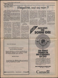Le Soleil de Colombie, March 7, 1980, page 6