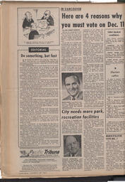   The Pacific Tribune - Friday, November 29, 1968   , page 2