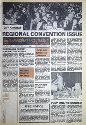   The Western Canadian Lumber Worker, Vol. XLIV No. 1, Feb.-Mar. 1976   , page 1