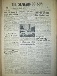 The Semiahmoo Sun and White Rock Weekly, June 21, 1956 (Page 1)
