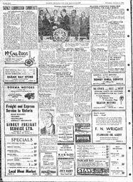 Saanich Peninsula And Gulf Islands Review Wed, February 8, 1956 (Page 2)