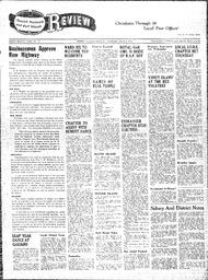 Saanich Peninsula And Gulf Islands Review Wed, March 8, 1944 (Page 1)