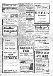 Saanich Peninsula And Gulf Islands Review Wed, August 15, 1934 (Page 4)