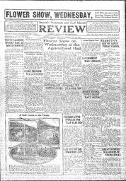 Saanich Peninsula And Gulf Islands Review Thu, July 3, 1930 (Page 1)