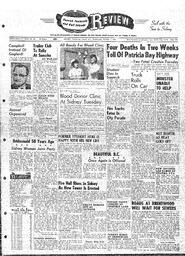 Saanich Peninsula And Gulf Islands Review Wed, October 7, 1964 (Page 1)