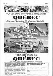   L'APPEL, LE MAGAZINE FRANCO-COLOMBIEN, 1967   , page 15