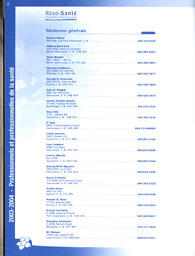   ANNUAIRE - FFCB, 2003   , page 64