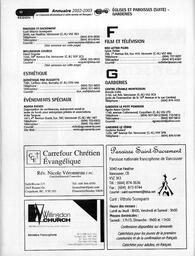   ANNUAIRE - FFCB, 2002   , page 34
