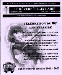   LE R�VERB�RE �CLAIR�, 2001   , page 1