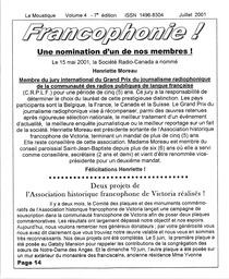   LE MOUSTIQUE PACIFIQUE, 2001   , page 14