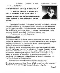   LE MOUSTIQUE PACIFIQUE, 2001   , page 5