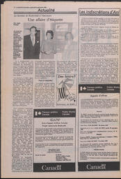 Le Soleil de Colombie, September 26, 1986, page 14