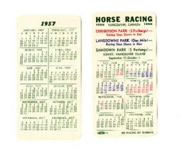 Racing schedule