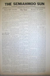 The Semiahmoo Sun, July 21, 1944 (Page 1)