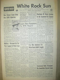 The White Rock Sun, January 30, 1958 (Page 1)
