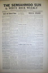 The Semiahmoo Sun and White Rock Weekly, July 23, 1948 (Page 1)