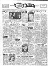 Saanich Peninsula And Gulf Islands Review Wed, December 12, 1951 (Page 1)