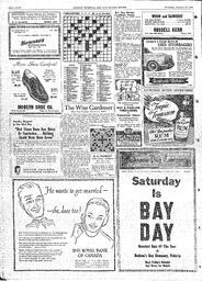 Saanich Peninsula And Gulf Islands Review Wed, February 27, 1952 (Page 8)