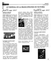   LE RÉVERBÈRE, 2007   , page 11
