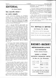   L'APPEL, LE MAGAZINE FRANCO-COLOMBIEN, 1966   , page 4