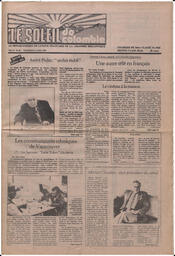 Le Soleil de Colombie, April 8, 1983, page 1