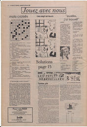 Le Soleil de Colombie, February 1, 1985, page 14