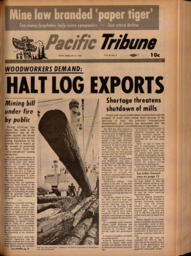   The Pacific Tribune - Friday, February 21, 1969   , page 1